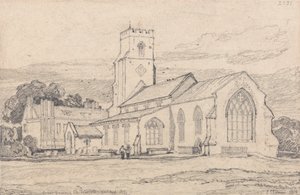 Great Snoring Church, Norfolk by John Sell Cotman